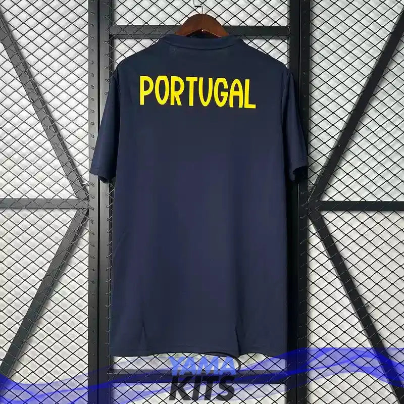 Maillot Portugal entrainement "Bleu foncé" 2025/2026 YamaKits Foot