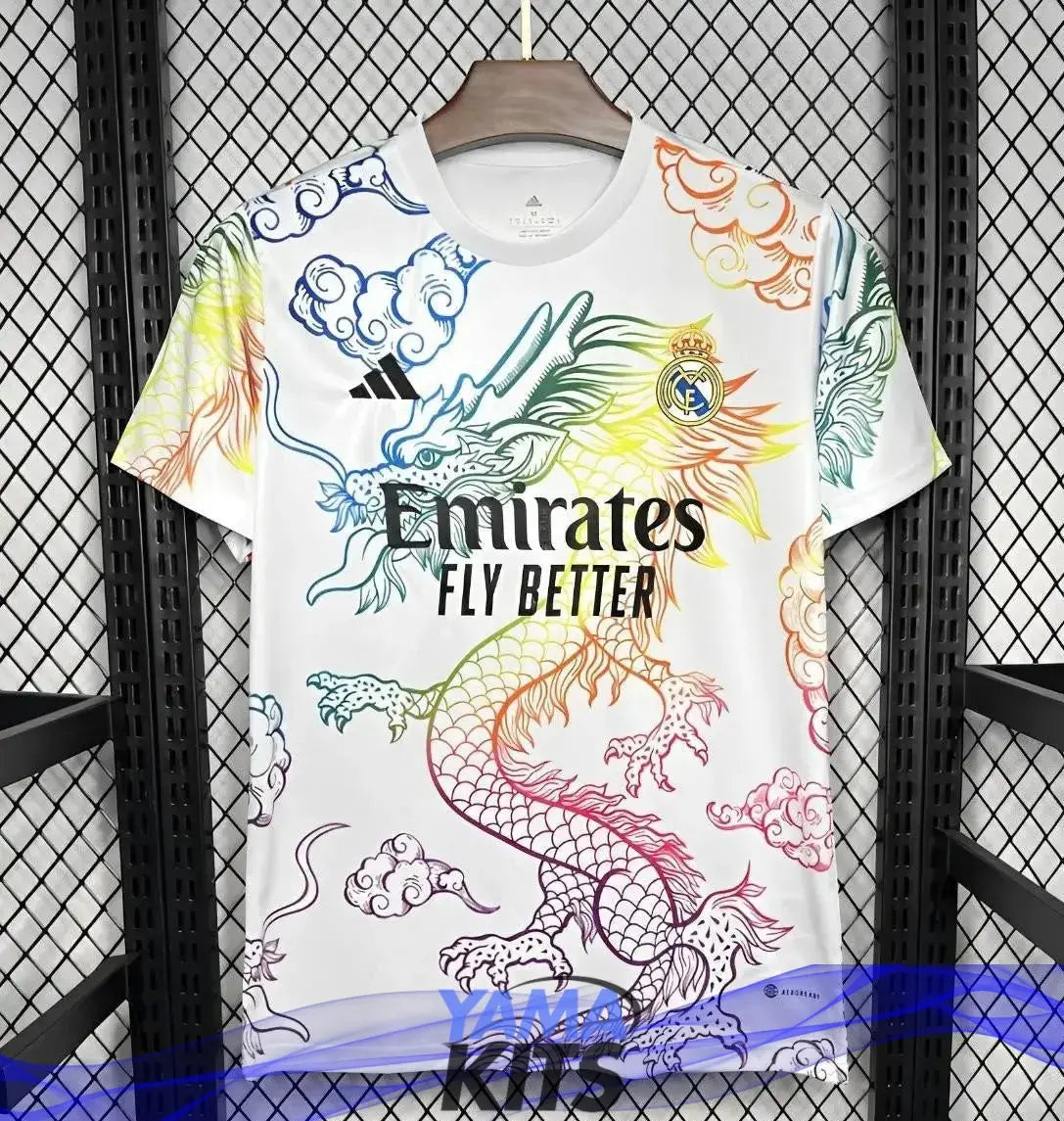 Maillot Real Madrid Concept "Dragon, multicolore" 2024/2025 YamaKits Foot