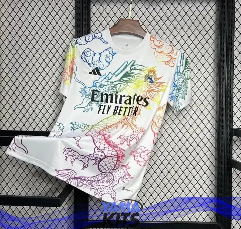 Maillot Real Madrid Concept "Dragon, multicolore" 2024/2025 YamaKits Foot