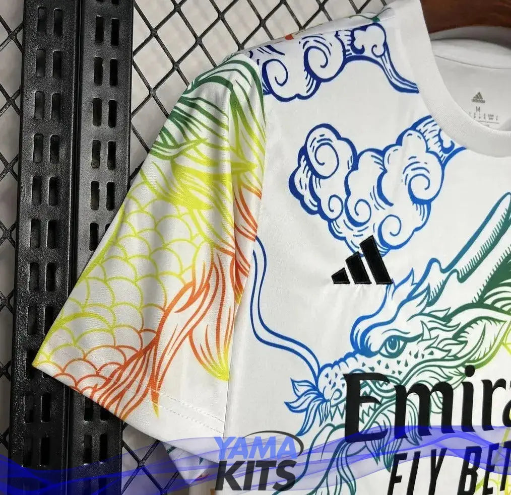 Maillot Real Madrid Concept "Dragon, multicolore" 2024/2025 YamaKits Foot
