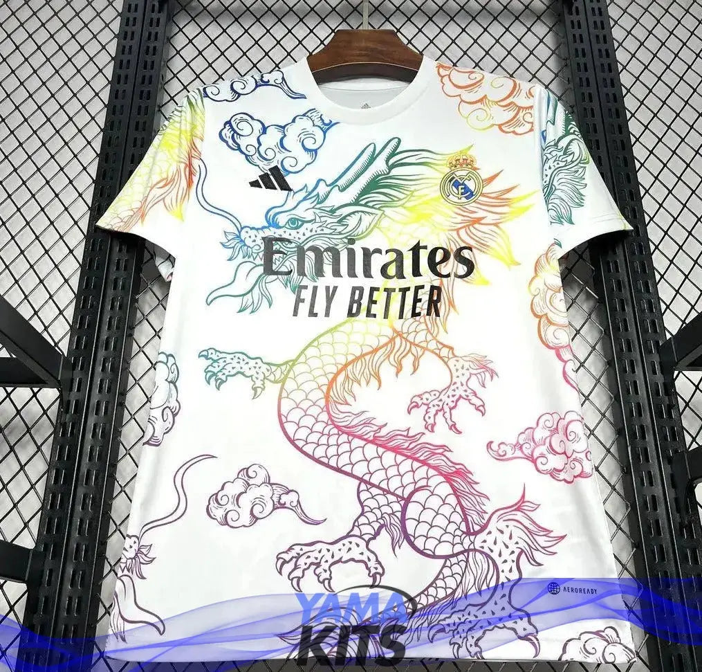 Maillot Real Madrid Concept "Dragon, multicolore" 2024/2025 YamaKits Foot
