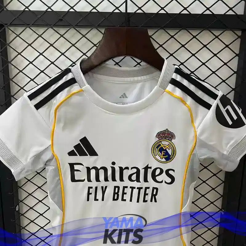 Maillot Real Madrid ENFANT domicile 2025/2026 YamaKits Foot