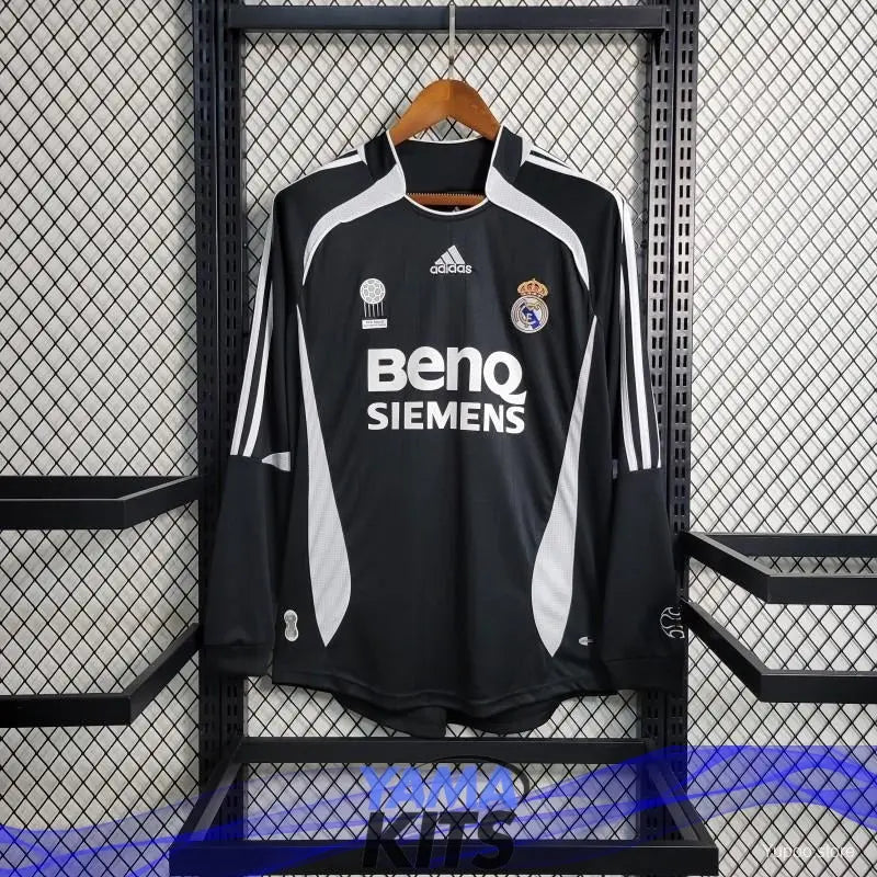 Maillot Real Madrid Extérieur Manches Longues 2006/2007 Classic Shirtss