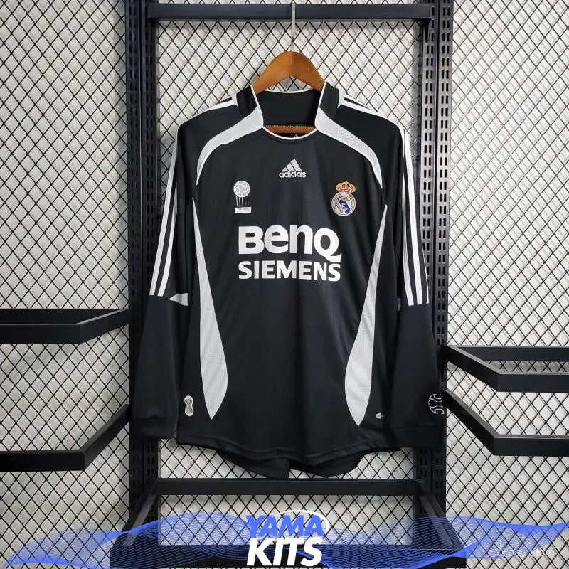 Maillot Real Madrid Extérieur Manches Longues 2006/2007 Classic Shirtss