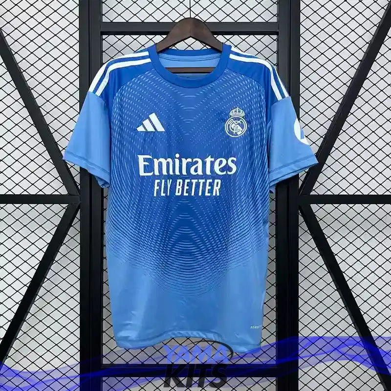 Maillot Real Madrid Gardien de but "Bleu" 2025/2026 YamaKits Foot