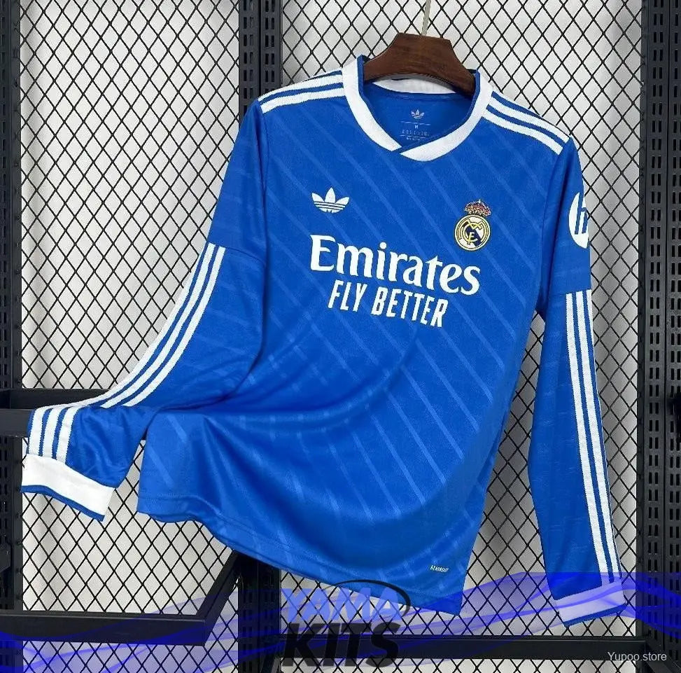 Maillot Real Madrid Third Manches Longues 2025/2026 Classic Shirtss