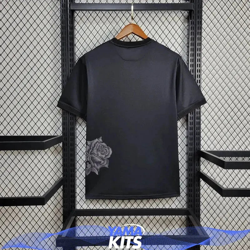 Maillot Real Madrid concept « Fleur » noir 2023/2024 YamaKits Foot