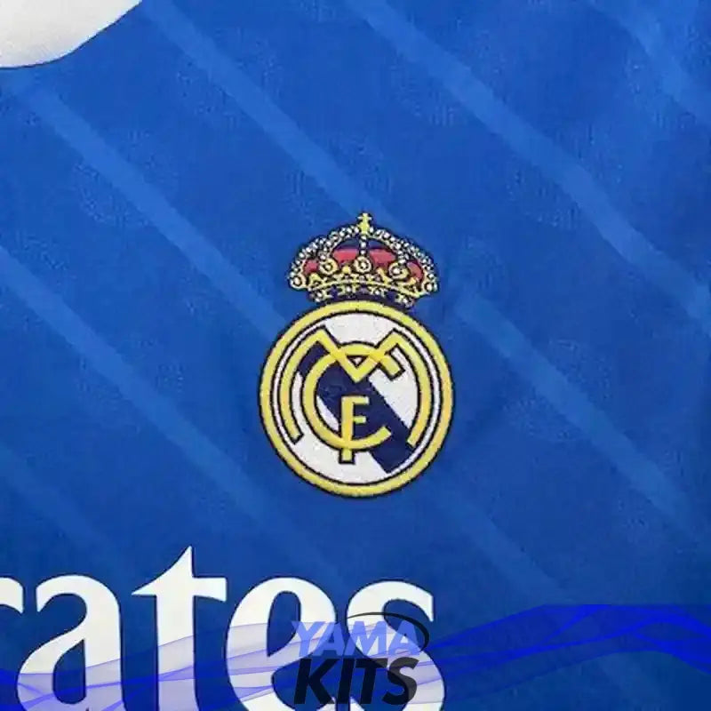 Maillot Real Madrid extérieur "bleu" manches longues 2025/2026