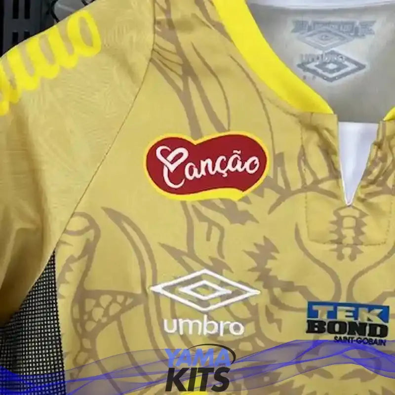 Maillot Santos FC Concept "Jaune" 2025/2026 YamaKits Foot