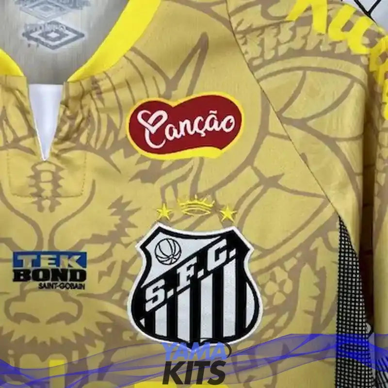 Maillot Santos FC Concept "Jaune" 2025/2026 YamaKits Foot