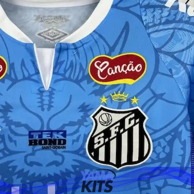 Maillot Santos FC concept "bleu" 2025/2026 YamaKits Foot