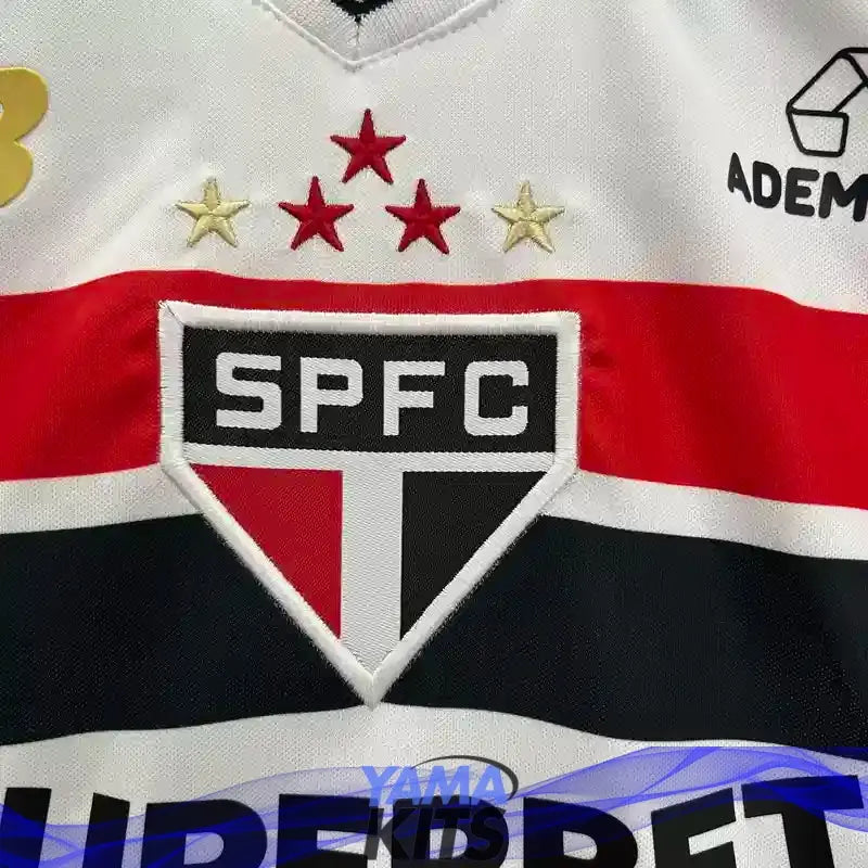 Maillot Sao Paulo enfant domicile 2025/2026 YamaKits Foot
