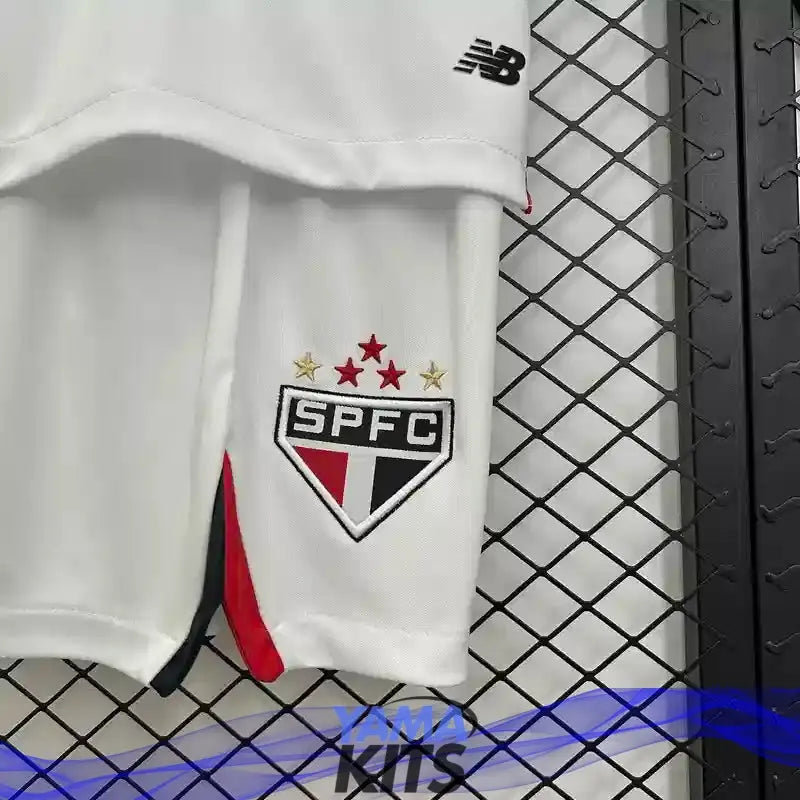 Maillot Sao Paulo enfant domicile 2025/2026 YamaKits Foot