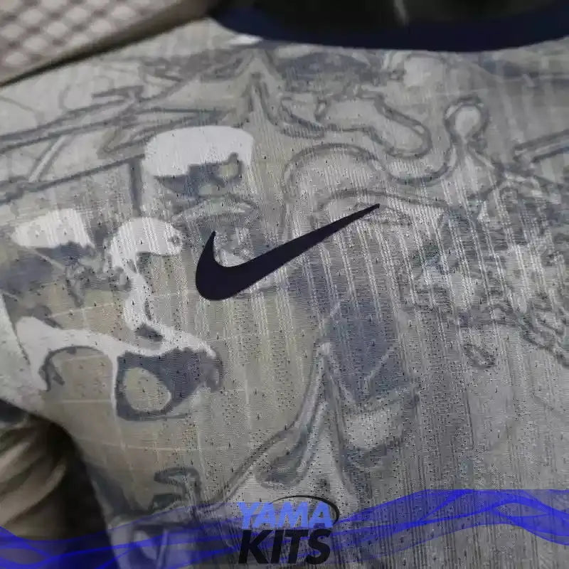 Maillot Tottenham concept "gris" 2025/2026 Version Player YamaKits Foot