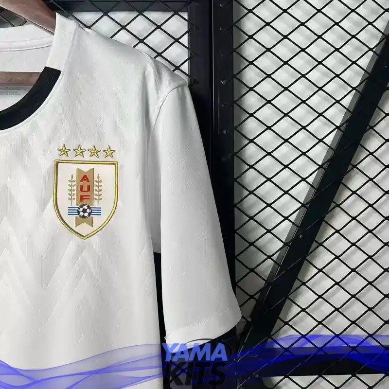 Maillot Uruguay extérieur "Blanc" 2025/2026 YamaKits Foot