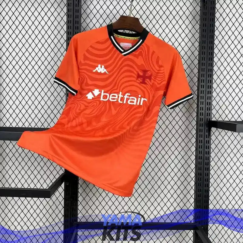 Maillot Vasco de Gama Gardien de but "Orange" 2025/2026 YamaKits Foot