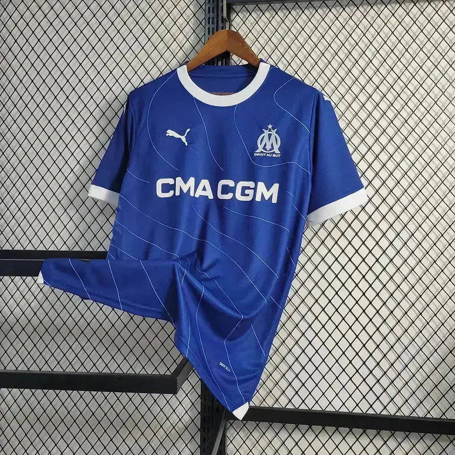 Maillot de L’Olympique de Marseille extérieur "Bleu" 2022/2023 YamaKits Foot