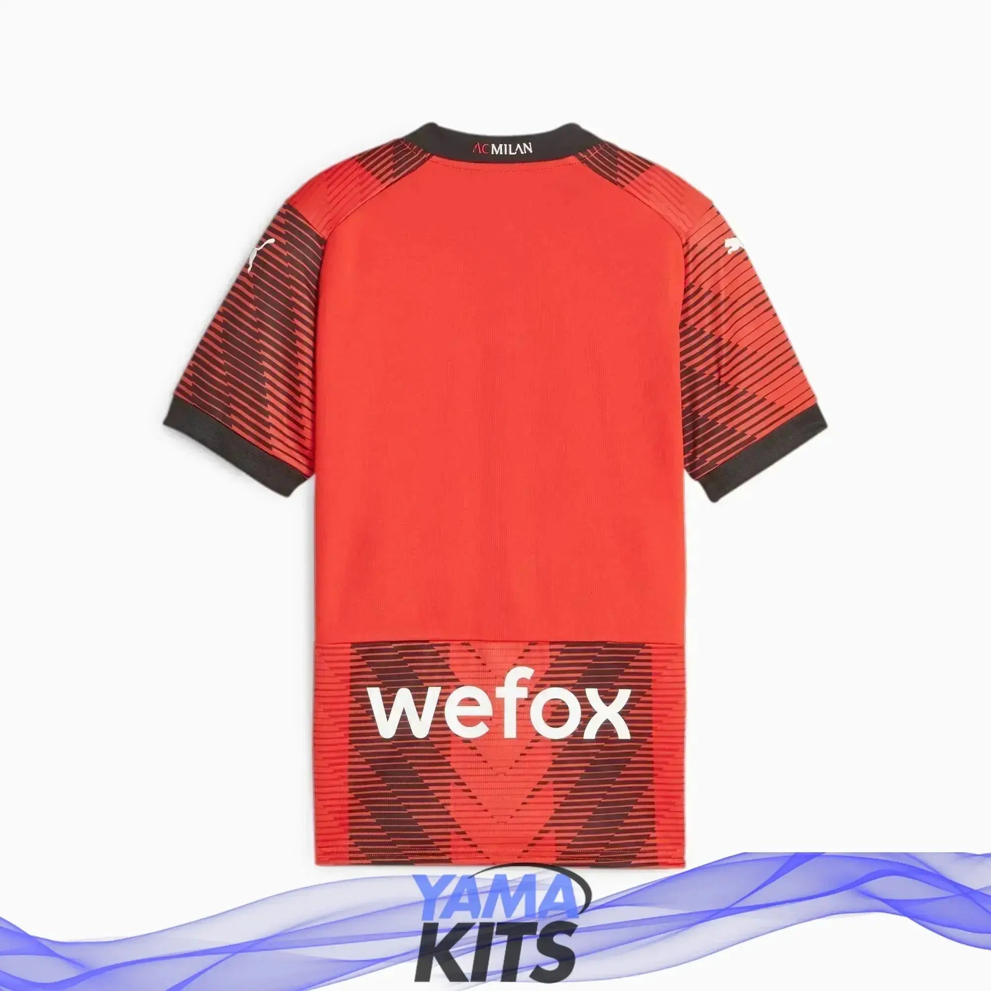 Maillot de l’AC Milan extérieur « rouge » 2023/2024 YamaKits Foot
