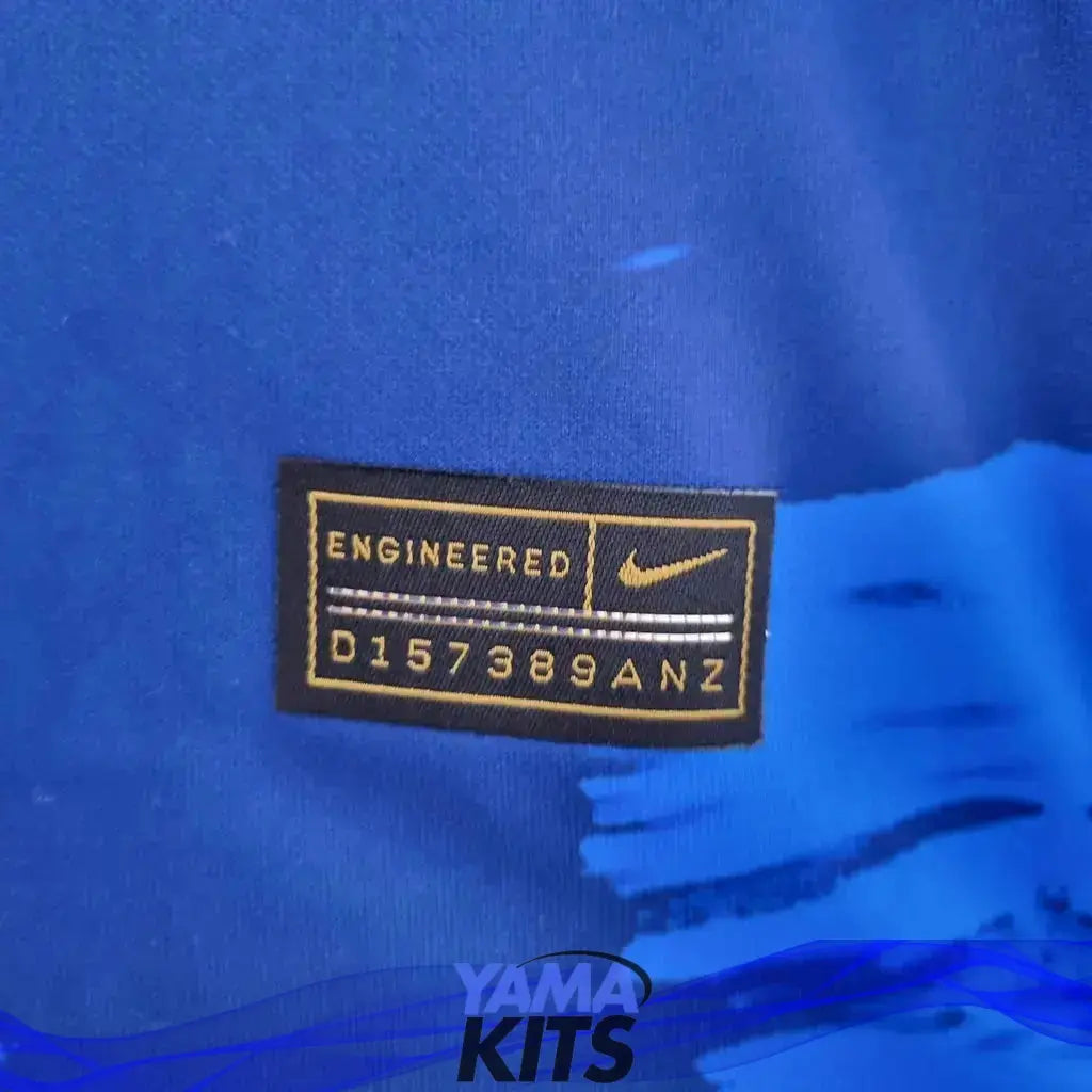 Maillot Brésil concept "bleu" 2024/2025 - YamaKits