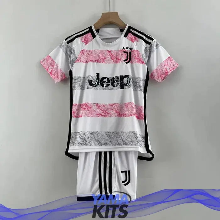 Maillot enfant Juventus extérieur 2023/2024 YamaKits Foot