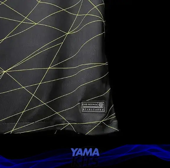 Maillot Paris Third « noir,jaune » 2022-2023 - YamaKits