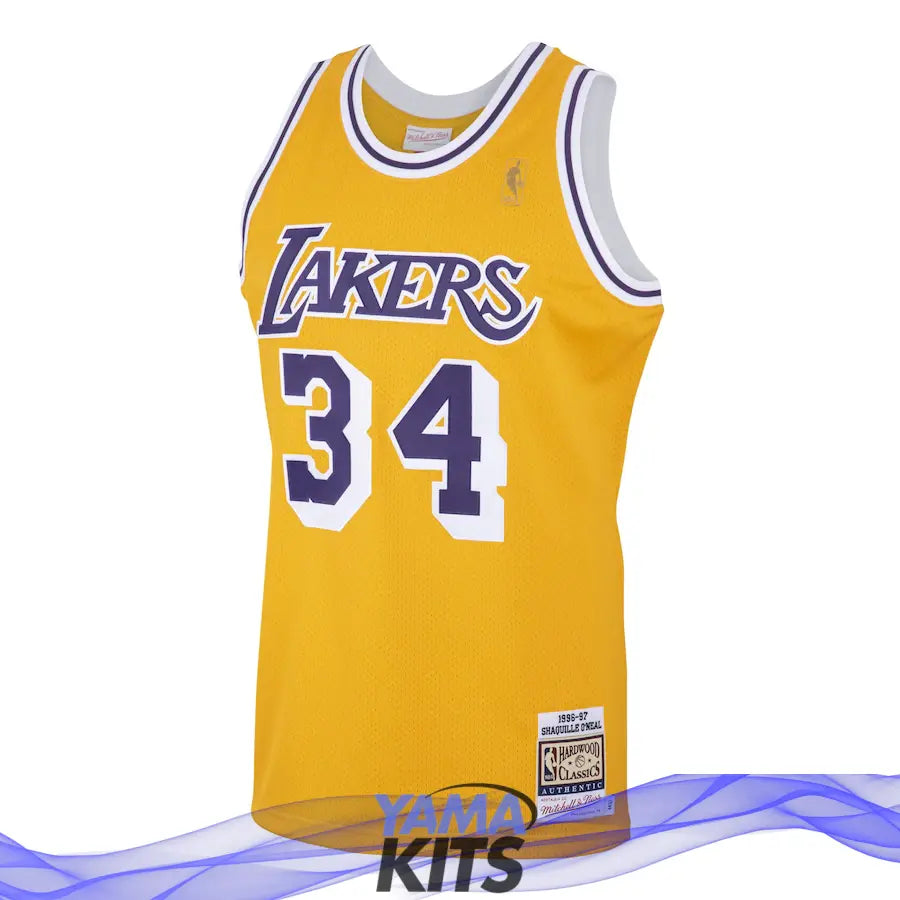 MAILLOT SHAQUILLE O'NEAL LOS ANGELES LAKERS VINTAGE - YamaKits