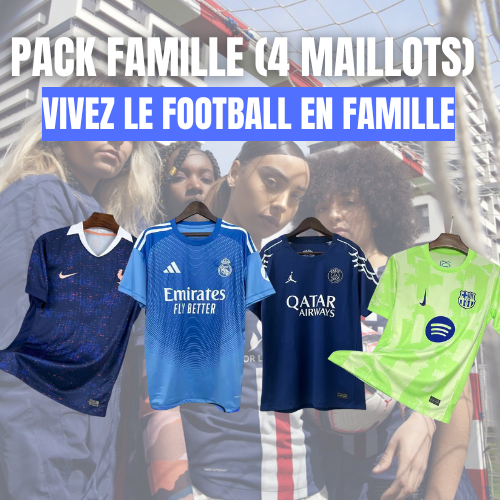 Pack Famille (4 maillots)