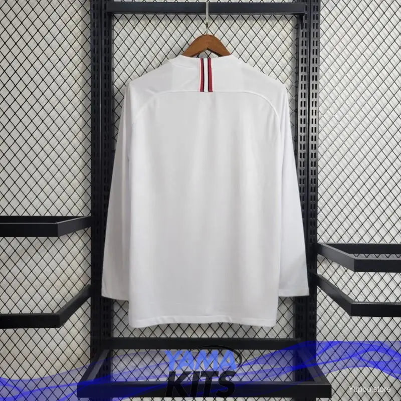 PSG White Long Sleeve 2018/19 Classic Shirtss