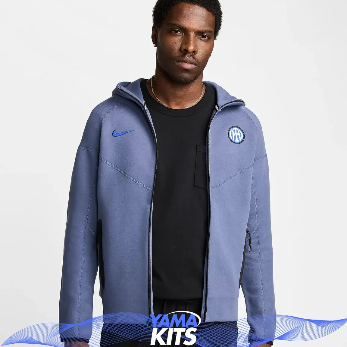 Veste Inter milan tech nike "Bleu" fleece 2024/2025 nike tech