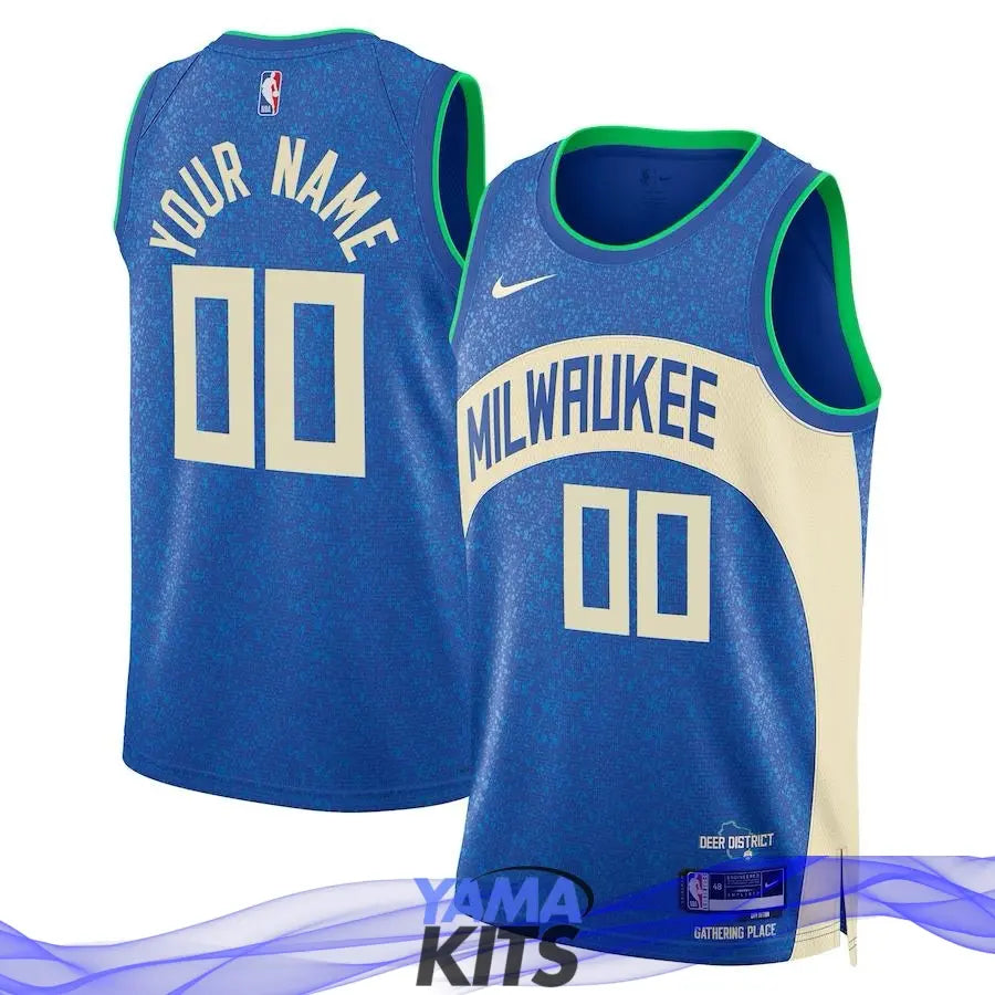 MAILLOT MILWAUKEE BUCKS - CITY EDITION 2024 - YamaKits