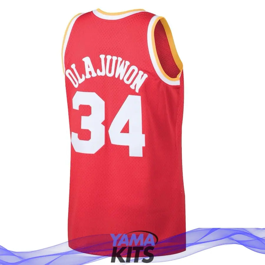 MAILLOT HAKEEM OLAJUWON HOUSTON ROCKETS VINTAGE - YamaKits