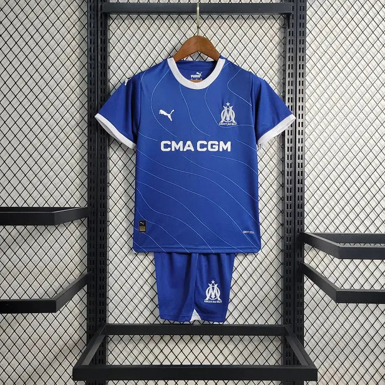 Maillot Marseille enfant Extérieur 2023/2024 YamaKits Foot