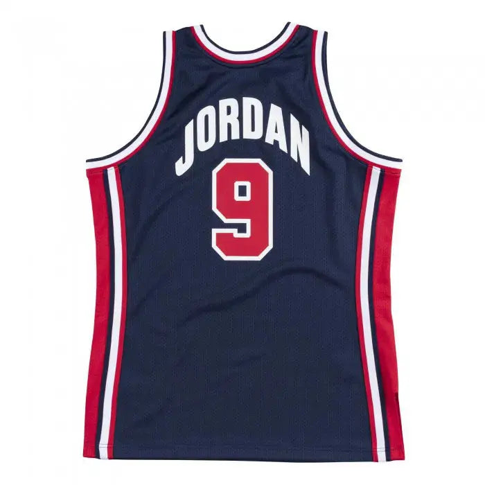 Maillot Michael Jordan Dream Team 92 USA Bleu Mitchell & Ness - YamaKits