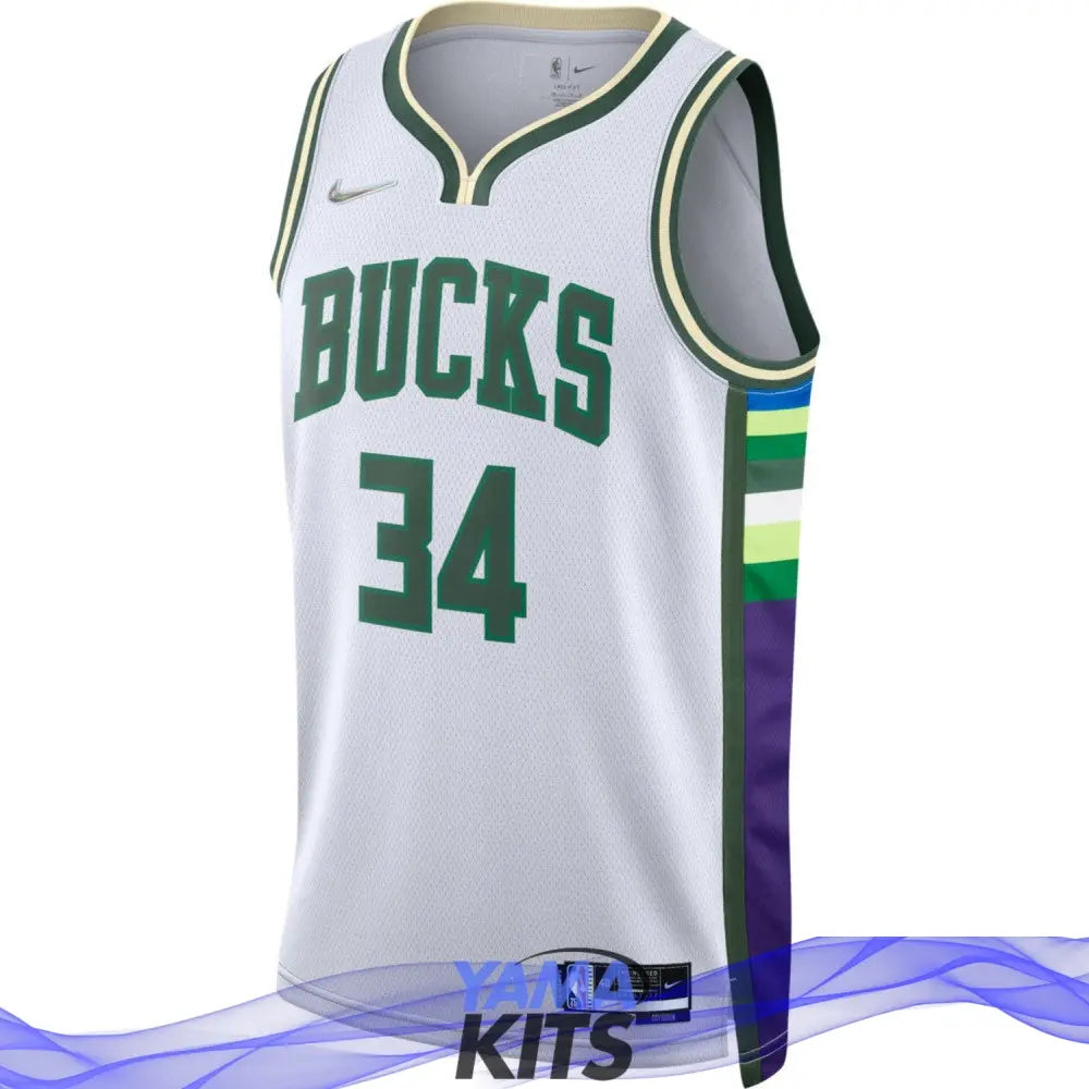 MAILLOT MILWAUKEE BUCKS - CITY EDITION 2022 - YamaKits