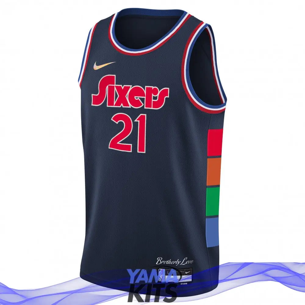 MAILLOT PHILADELPHIA 76ERS (SIXERS) - CITY EDITION 2022 - YamaKits