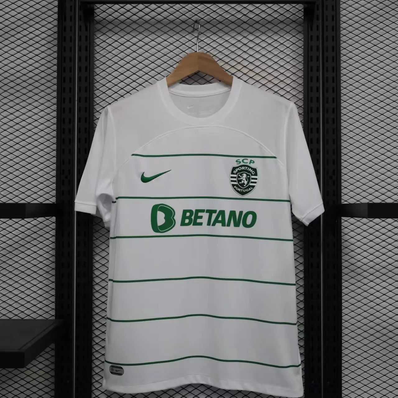 Maillot Sporting extérieur "Blanc" 2023/2024 YamaKits Foot