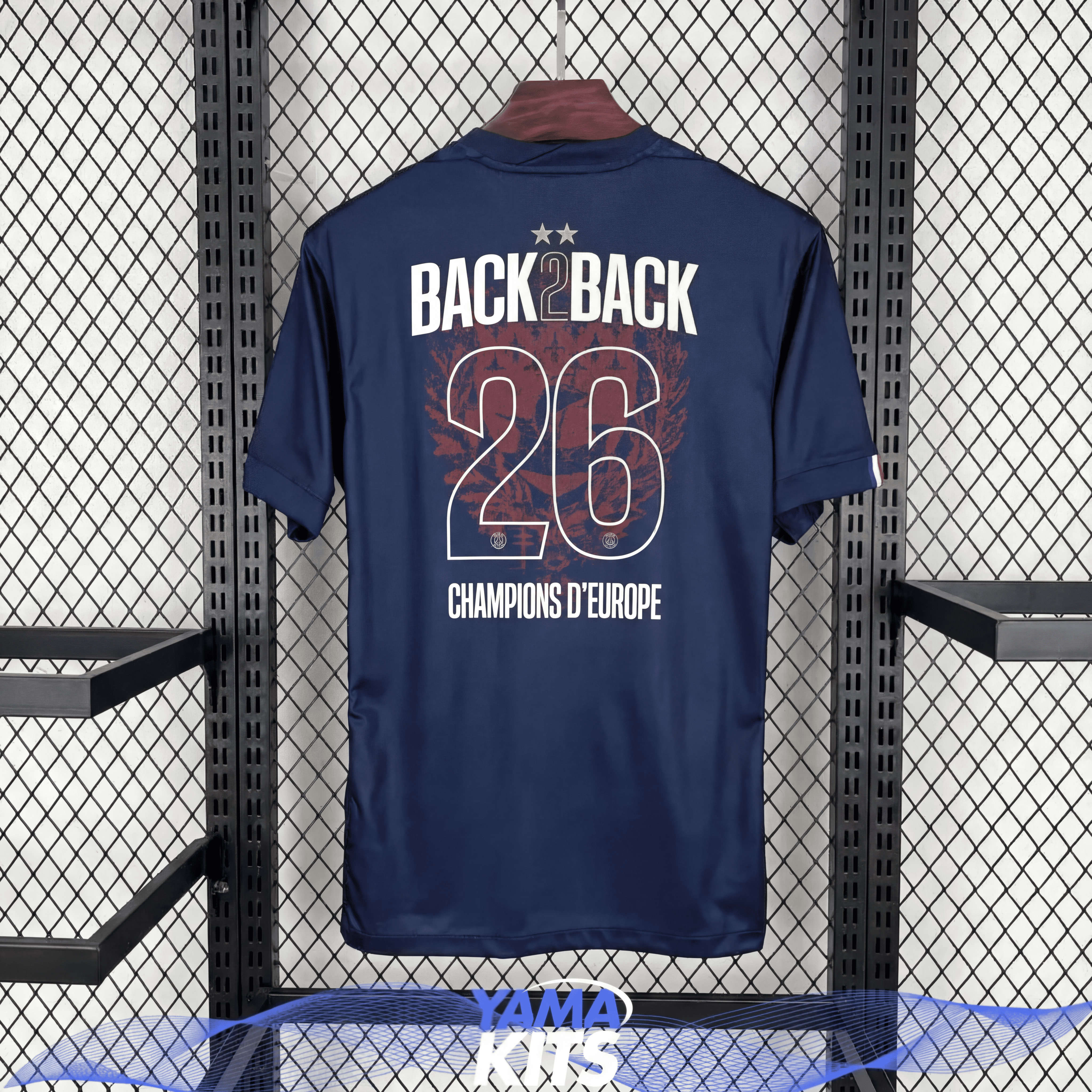 Maillot Paris SG Enfant « 2etoiles »DOMICILE 2025/2026 Yamakits