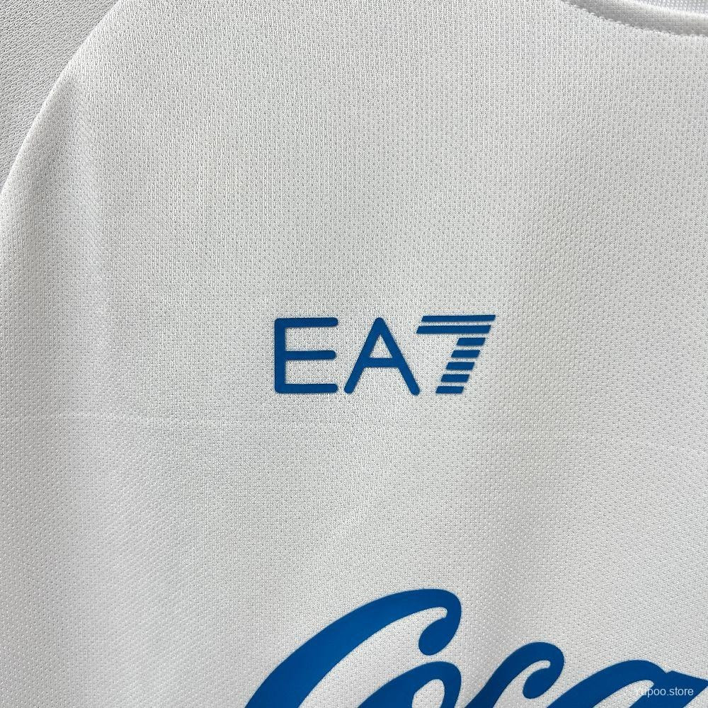 Maillot Napoli Pré-Match Manches Longues 2025/2026