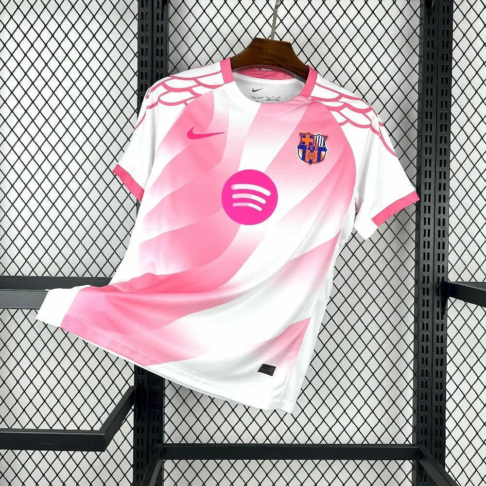 Maillot Barcelone Édition Spéciale Rose & Blanc 2025/2026