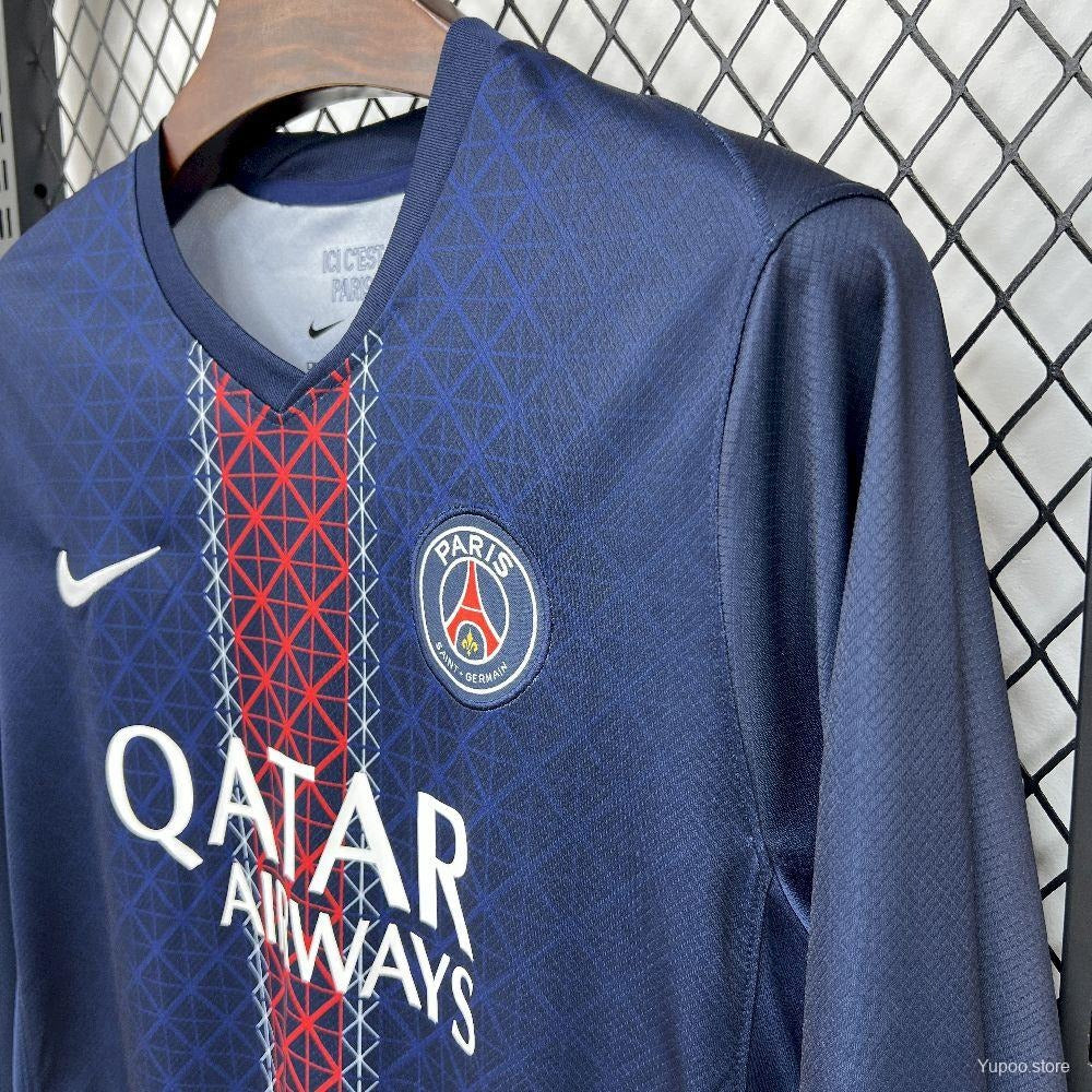 Maillot PSG Domicile Manches Longues 2025/2026