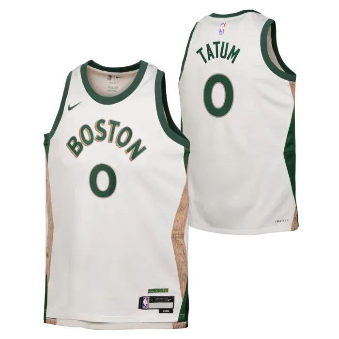 Maillot NBA Enfant Jayson Tatum Boston Celtics Nike City Edition - YamaKits