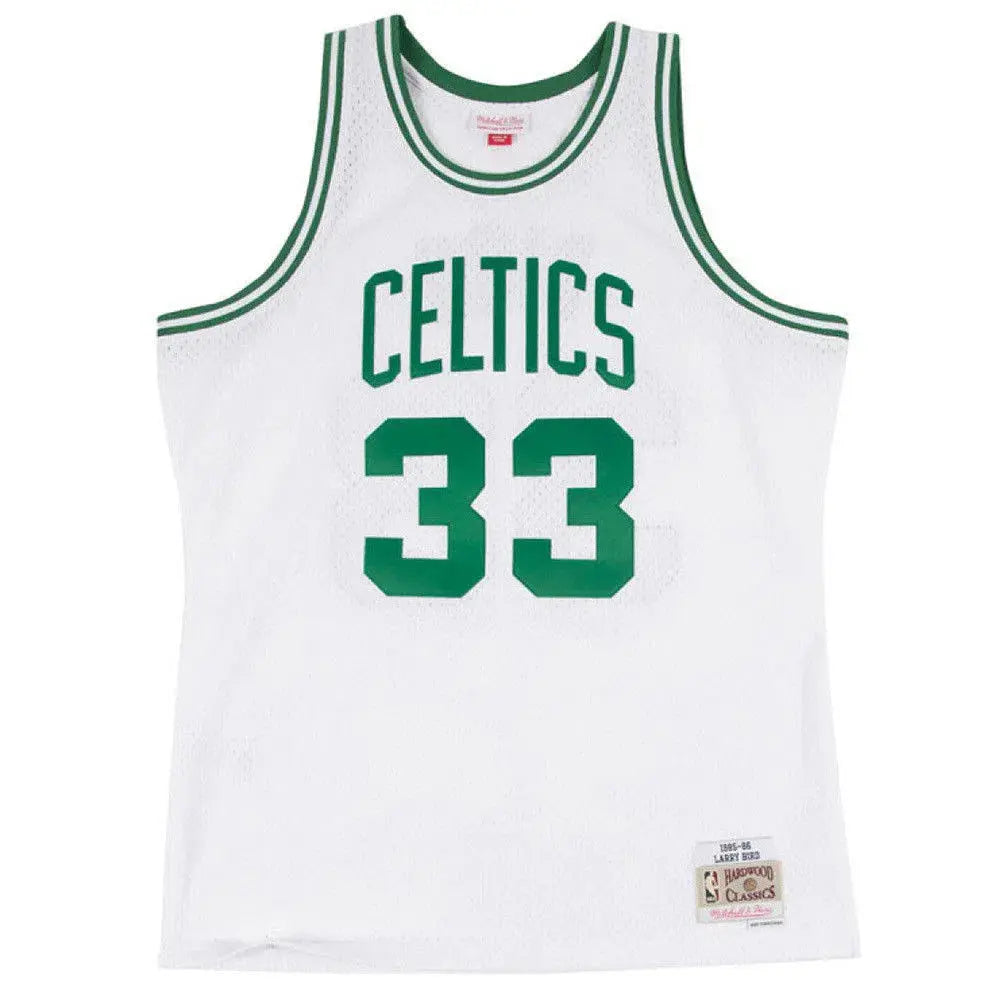 Maillot NBA Larry Bird Boston Celtics 1985-86 Swingman Mitchell&Ness Home - YamaKits