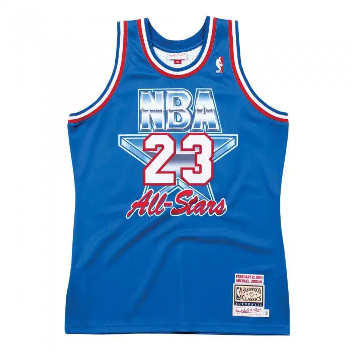 Maillot NBA Michael Jordan All-Star '93 Bleu Mitchell & Ness - YamaKits