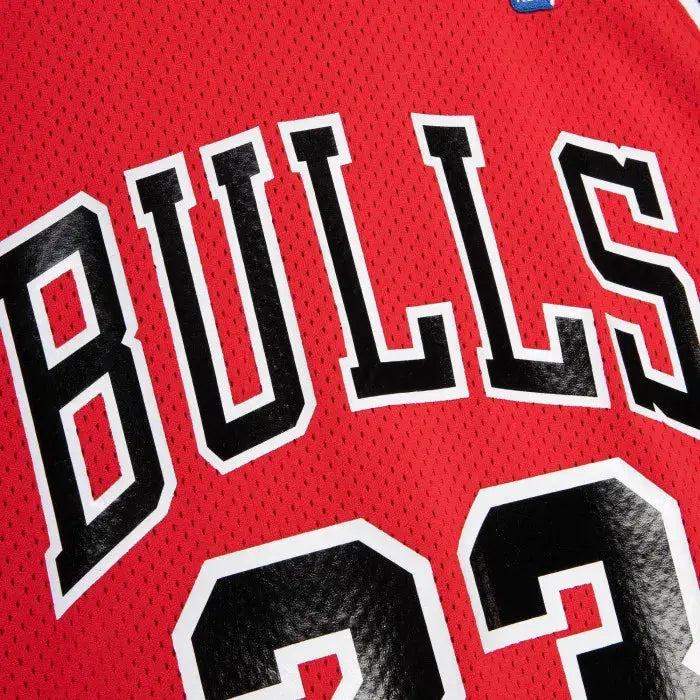 Maillot NBA Michael Jordan Chicago Bulls Rouge 1991-92 Mitchell & Ness - YamaKits