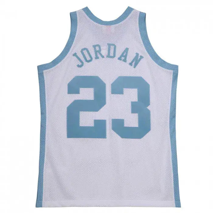Maillot NCAA Michael Jordan University of North Carolina Bleu 1983-84 Mitchell & Ness - Édition Vintage - YamaKits