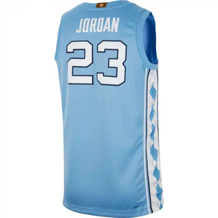 Maillot NCAA Michael Jordan UNC Bleu Nike - Édition Collégiale - YamaKits