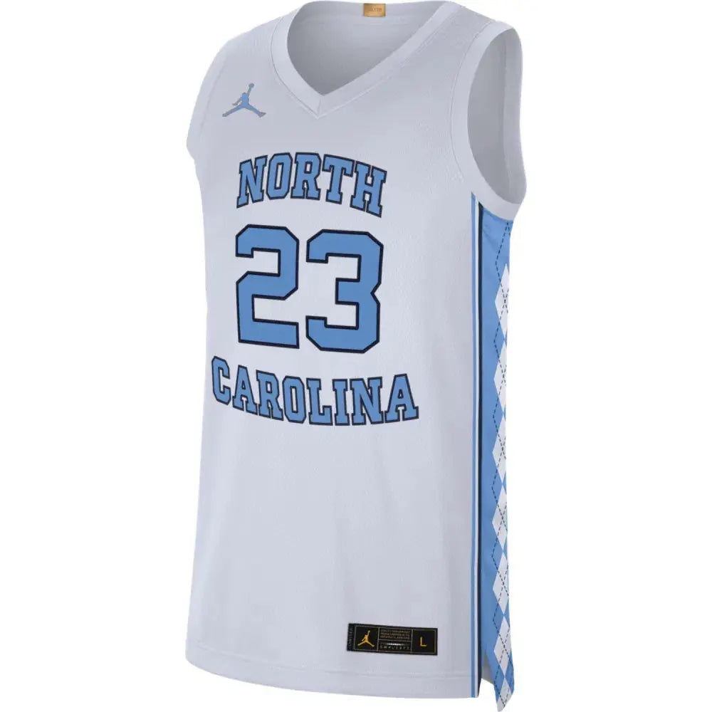 Maillot NCAA Michael Jordan University of North Carolina Bleu Nike - Édition Collégiale - YamaKits