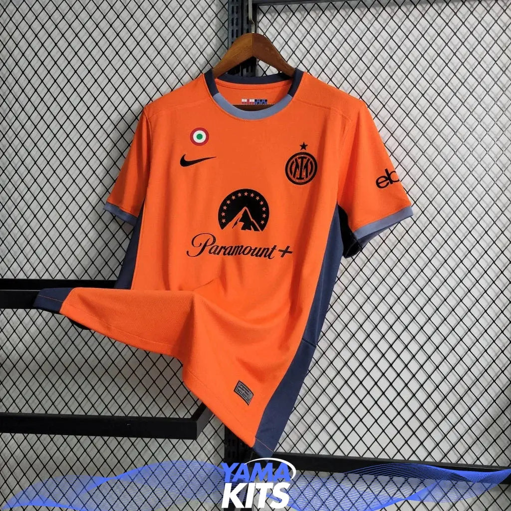 Maillot Inter Milan  Foot Third Orange 2023 2024 Maison To Sport