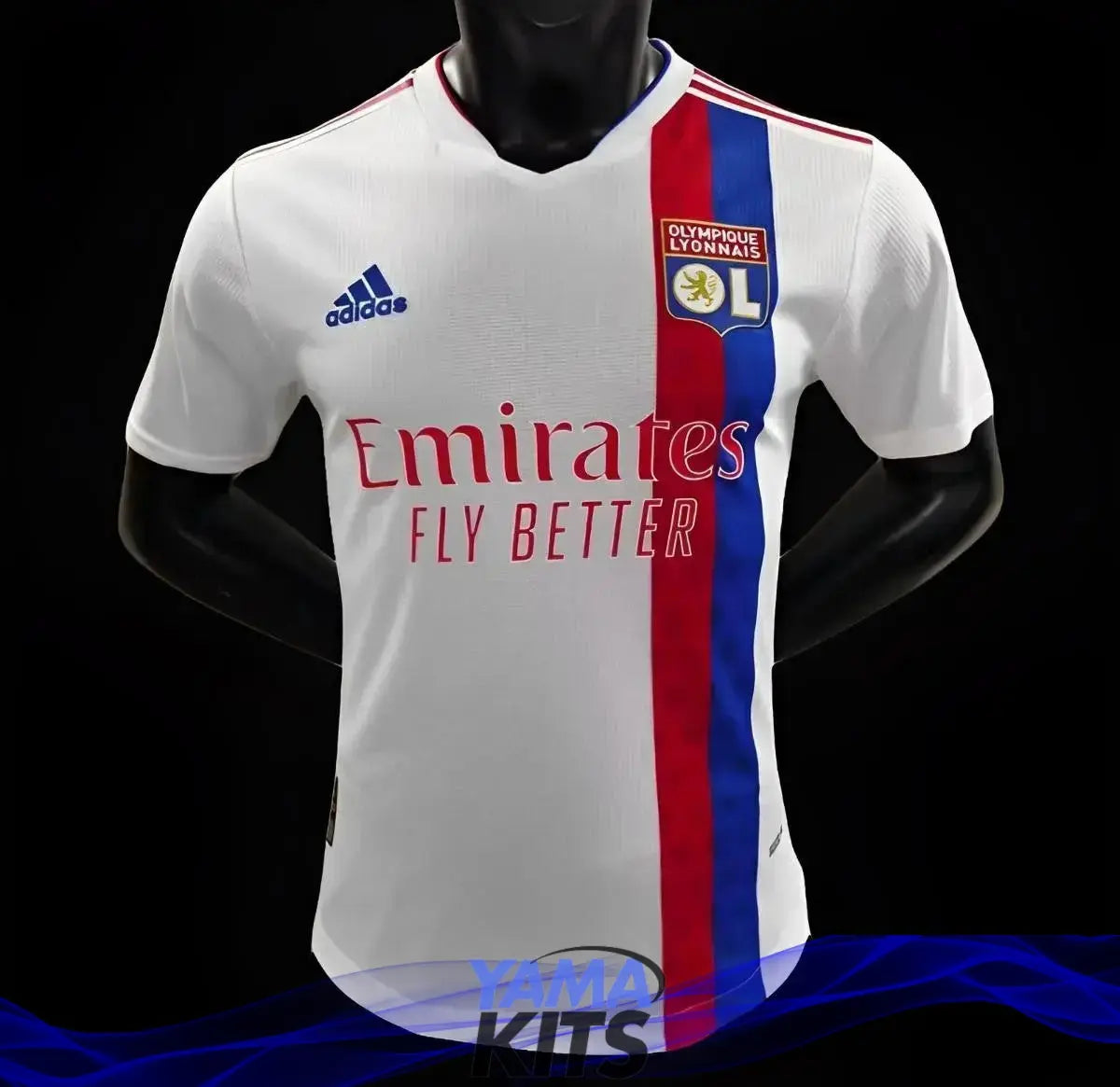MAILLOT OLYMPIQUE LYONNAIS DOMICILE 2021/2022 Version Player - YamaKits