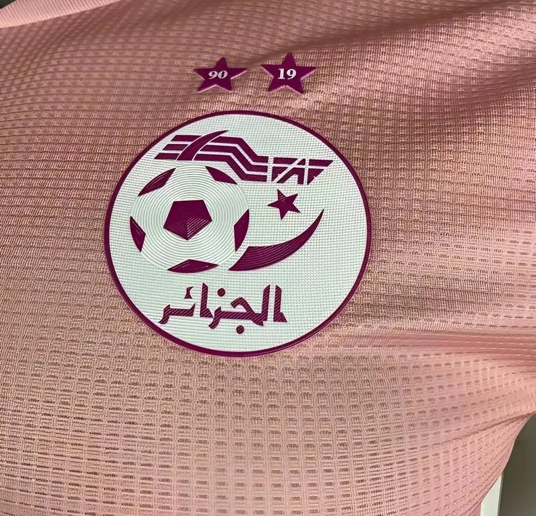 Maillot Algérie "rose" Version Player 2023/2024